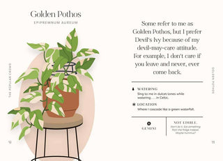 Houseplants and Their F* Up Thoughts by Carlyle Christoff