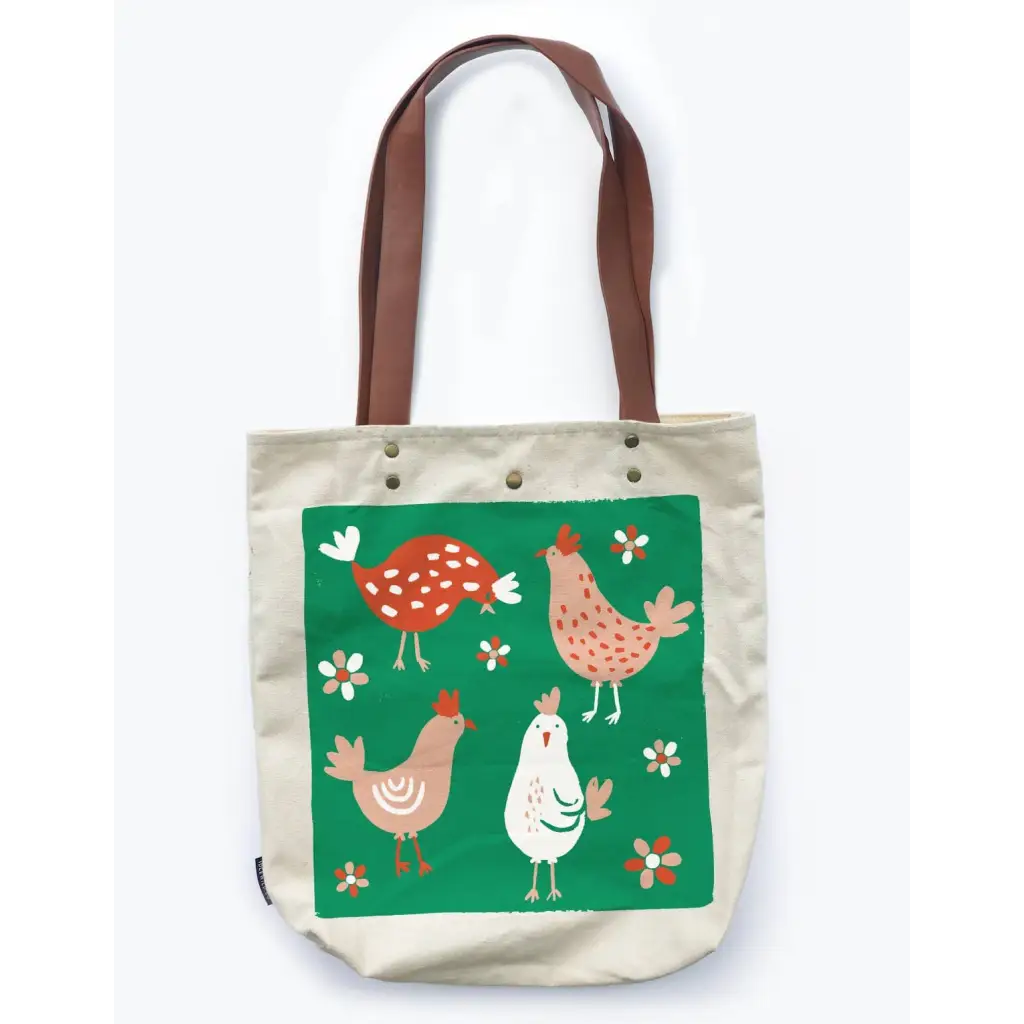 Chicken Canvas Tote Bag