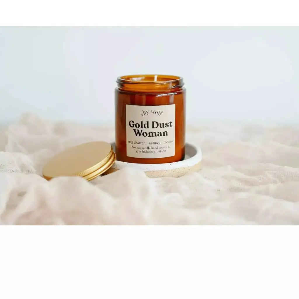 Classic Rock Soy Candles - Gold Dust Woman