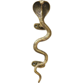 Cobra Snake Brass Handle (Right Side)