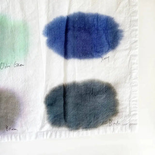 Color Study Hand - Painted Tea Towel