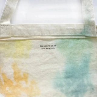 Color Study Hand-painted Zip Canvas Tote by Merle Works