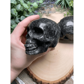 Astrophyllite Skull