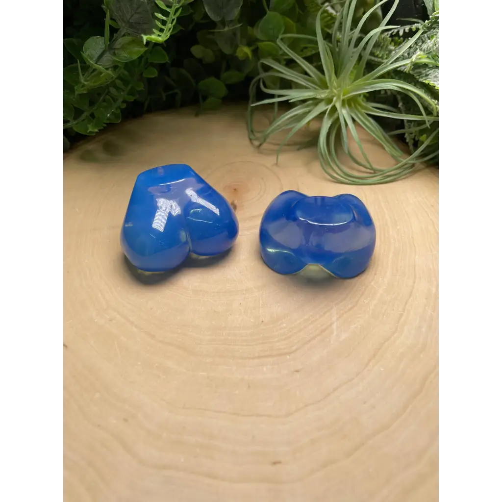 Blue Opalite Butt Crystal Figure