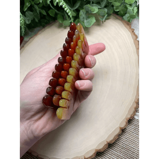 Carnelian Crystal Comb