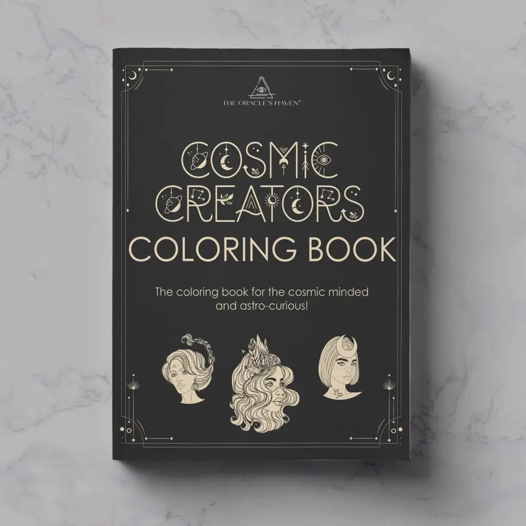 Cosmic Celestial Coloring Book