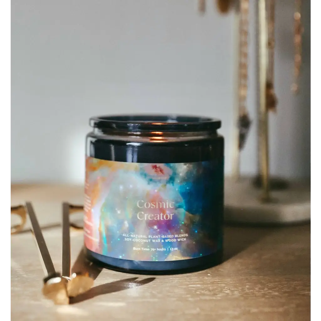 Cosmic Creator Intention Candle