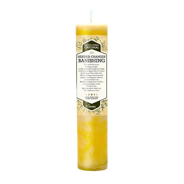Coventry Creations - Blessed Herbal Candles - Banishing