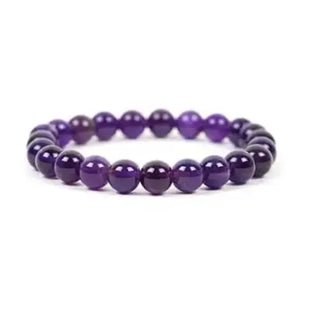 Crystal Amethyst Gemstone Bracelet