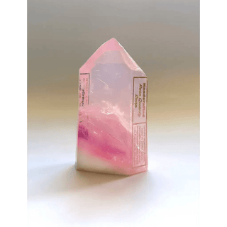 Crystal Gemstone Bar Soap by The Crystal Soapsmith - Rose