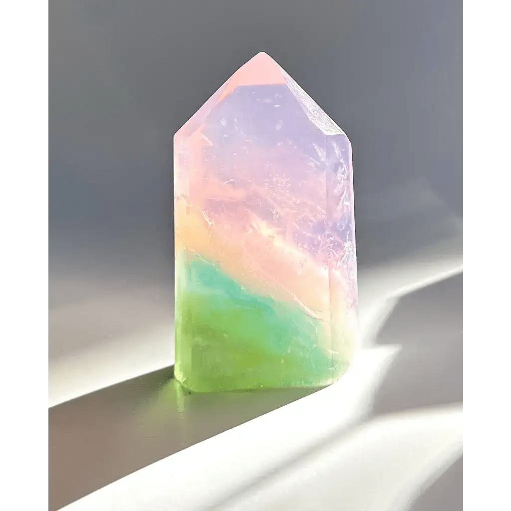 Crystal Gemstone Bar Soap by The Crystal Soapsmith