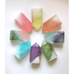 Crystal Gemstone Bar Soap by The Crystal Soapsmith