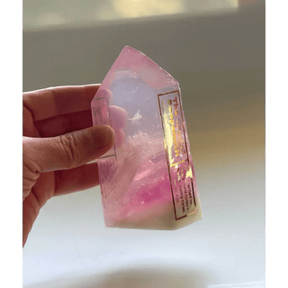 Crystal Gemstone Bar Soap by The Crystal Soapsmith