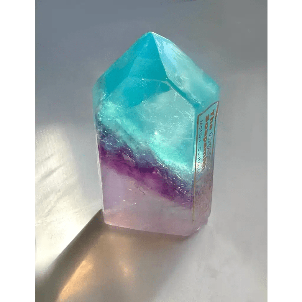 Crystal Gemstone Bar Soap by The Crystal Soapsmith
