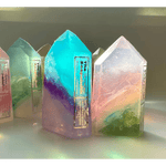 Crystal Gemstone Bar Soap by The Crystal Soapsmith