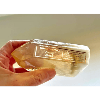 Crystal Gemstone Bar Soap by The Crystal Soapsmith