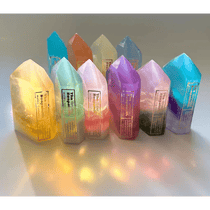 Crystal Gemstone Bar Soap by The Crystal Soapsmith
