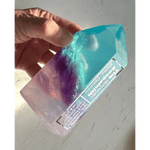 Crystal Gemstone Bar Soap by The Crystal Soapsmith