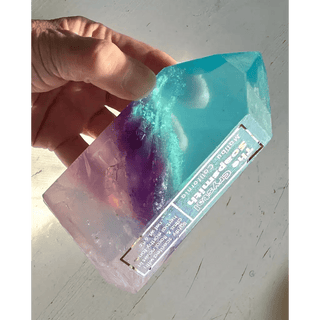 Crystal Gemstone Bar Soap by The Crystal Soapsmith