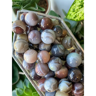 Mini Botswana Agate Sphere