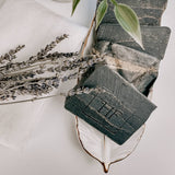 Charcoal + Gold Mica All-Natural Soap
