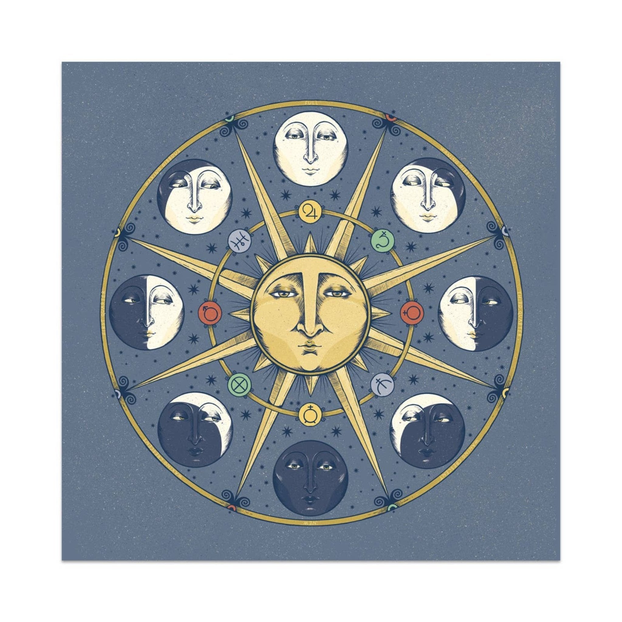 The Lunarium Print on a white background.