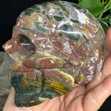 Crystal Skull - Ocean Jasper