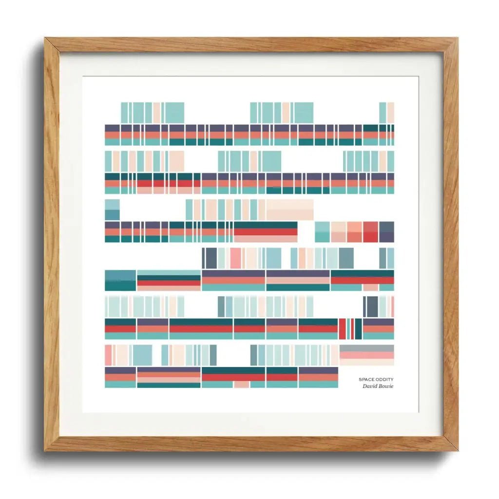 David Bowie Space Oddity Print | 12 x 12 - 12x12’’