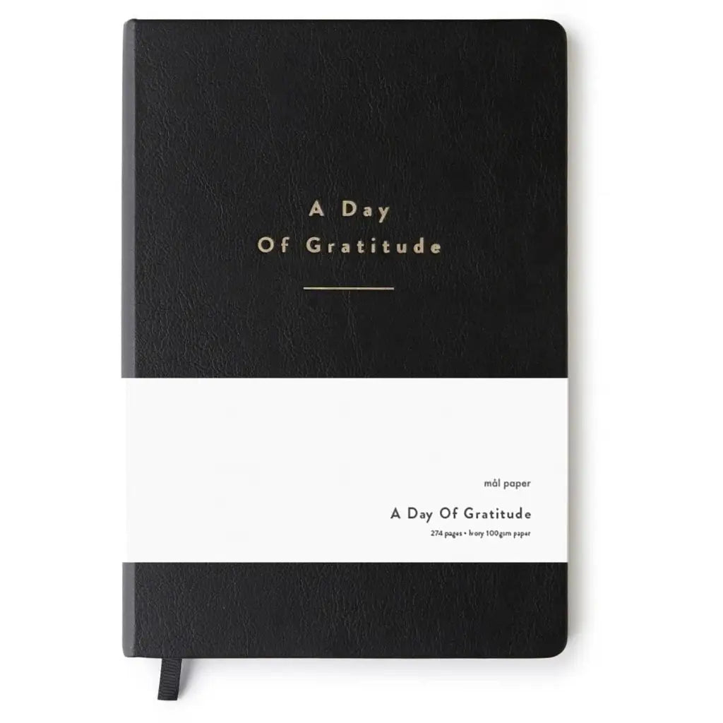 Day of Gratitude Journal Black