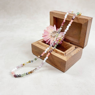 Garden Gemstone Beaded Necklace