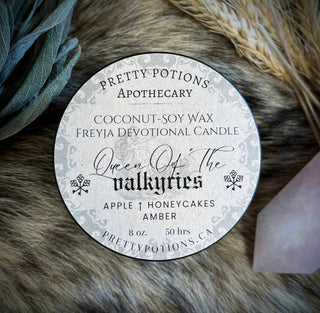 Queen of the Valkyries Freyja Devotional Candle