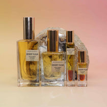Bohemian Rêves Desert Fleur Botanical Perfume – complete scent lineup in multiple sizes
