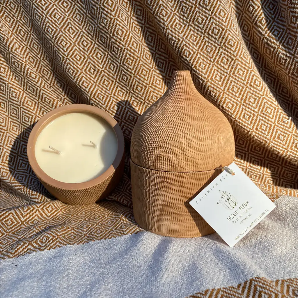 Desert Fleur Candle by Bohemian Rêves
