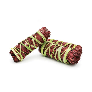 Secret Garden Floral Dragons Blood Sage Smudge Sticks | 4’’