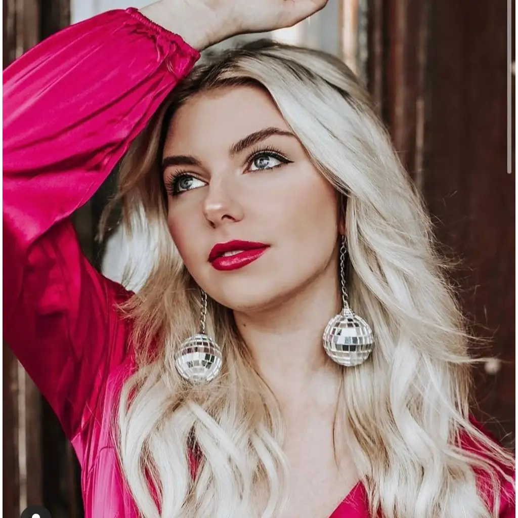 Disco Ball Earrings