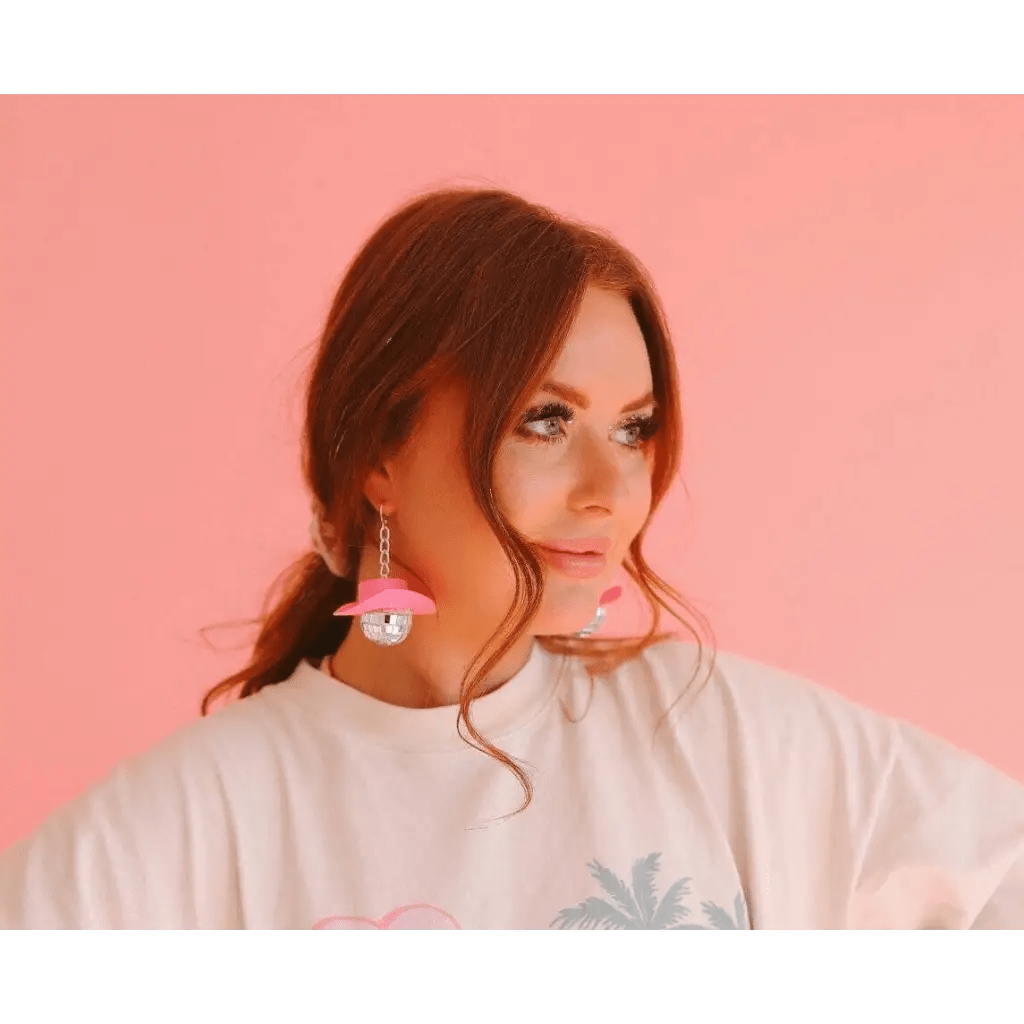 Disco Cowgirl / Space Cowgirl Earrings