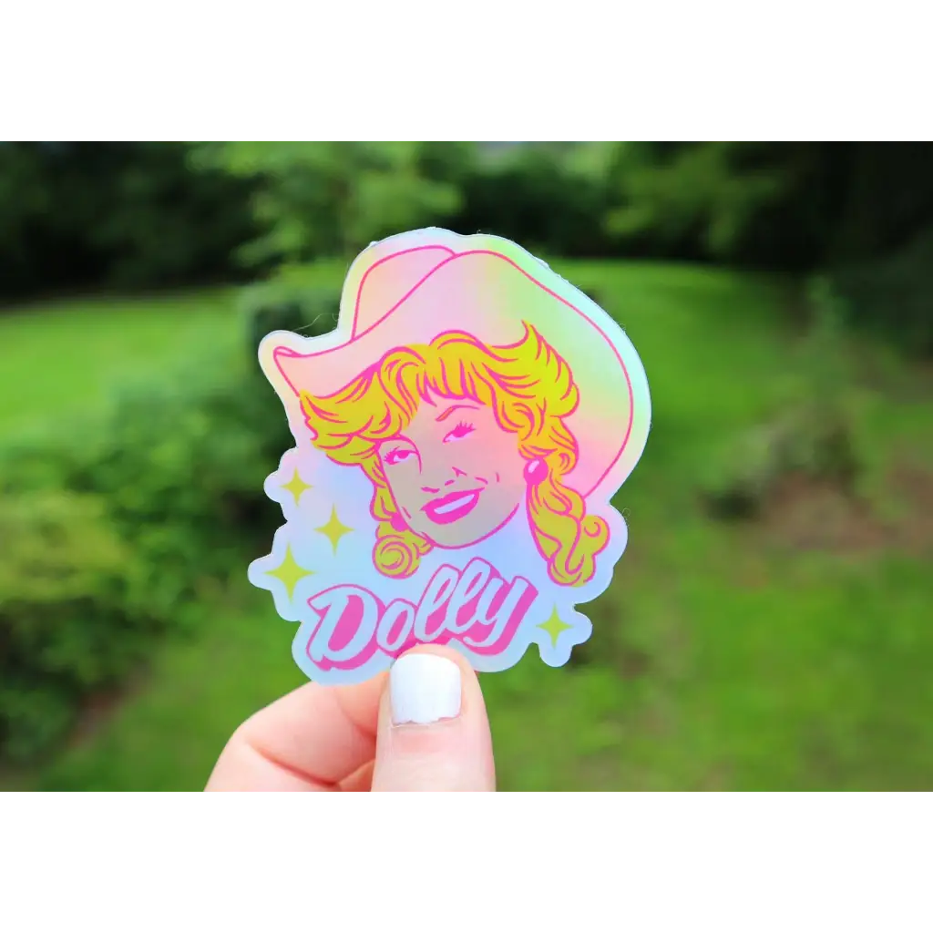 Dolly Holographic Sticker