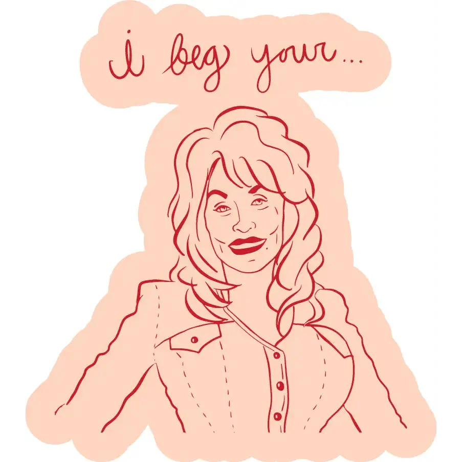 Dolly Parton Sticker