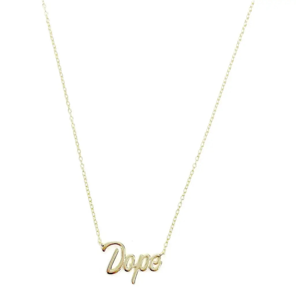Dope Gold Necklace