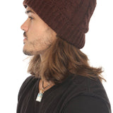 Cable Knit Fishermans Beanie