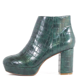 Disco Platform Heel Booties