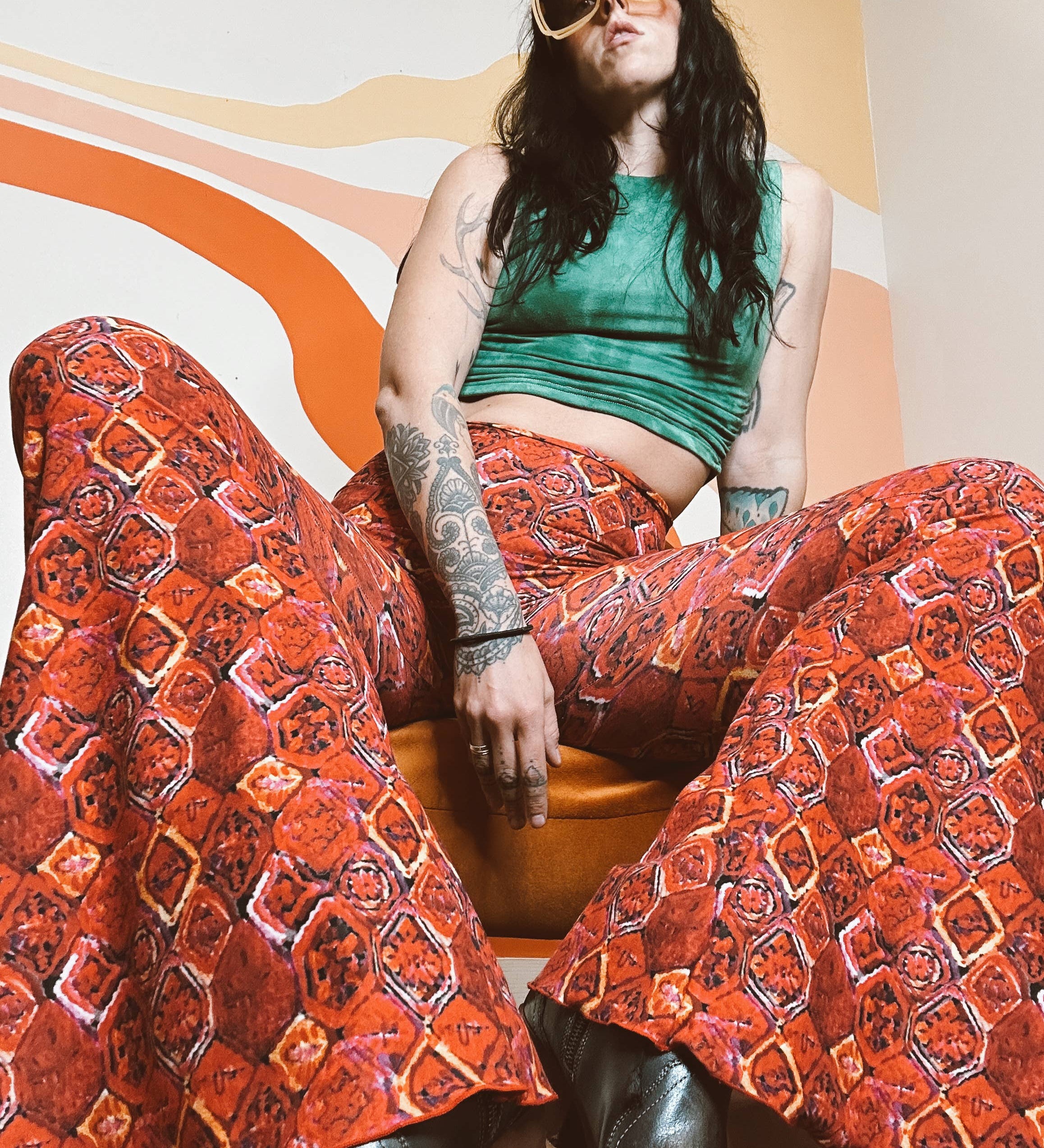 Johnny High Rise Bell Bottoms