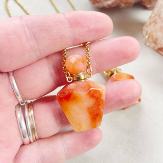 Carnelian Essential Oil Necklace