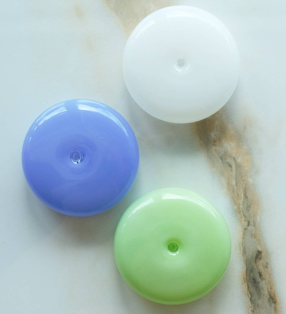 Milk Glass Incense Burner 