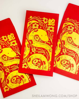 Year of the Snake - Red Envelope