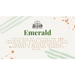Emerald Crystal Tumbled Stone - Crystals
