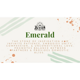 Emerald Crystal Tumbled Stone - Crystals
