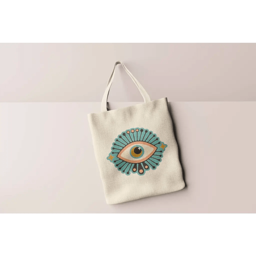 Evil Eye Reusable Shopping Bag - The Boho Depot