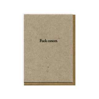 F*ck Cancer - Greeting Card