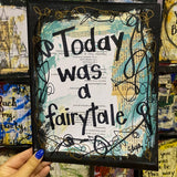 Taylor Swift Art - Today was a Fairytale
